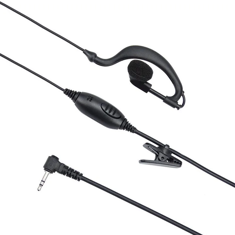 G образные наушники с PTT микрофоном для Motorola Cobra Talkabout MR350R T6200C T6200 SX500 FV200 Радио Walkie