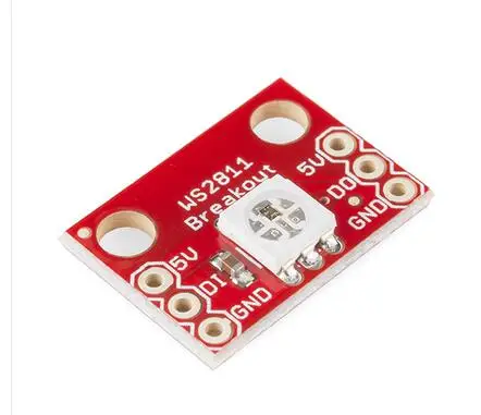 Бесплатная доставка! CJMCU-123 WS2812 RGB светодиодный модуль | Электронные компоненты и