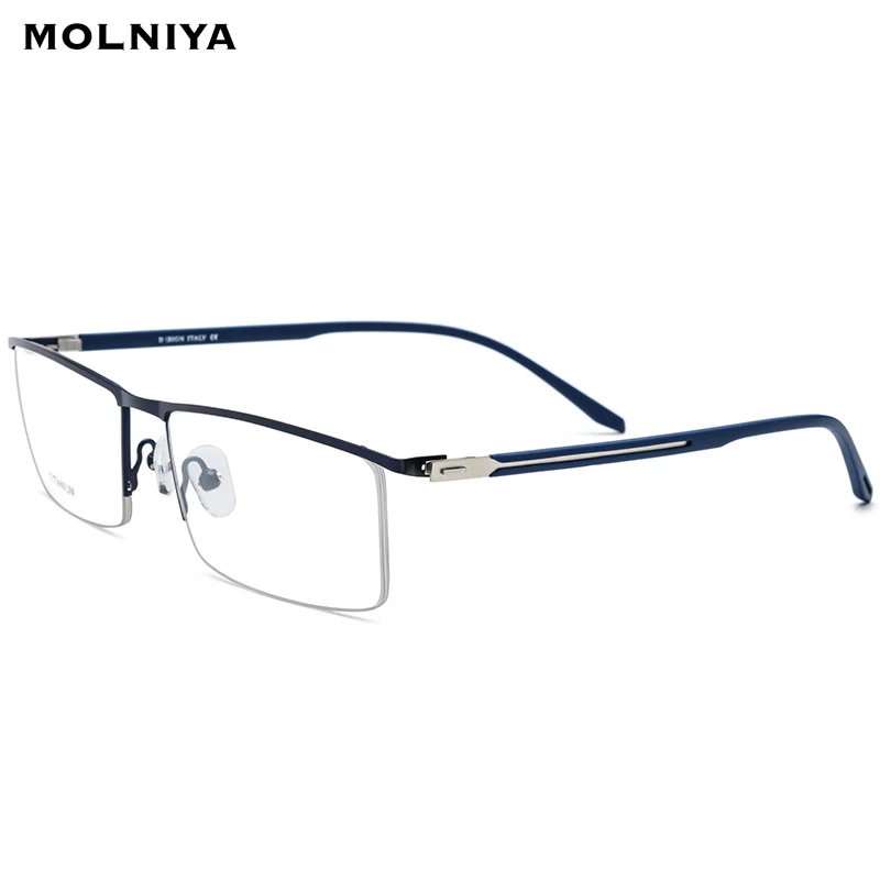 Новинка 2019 мужские легсветильник полуквадратные очки от близорукости