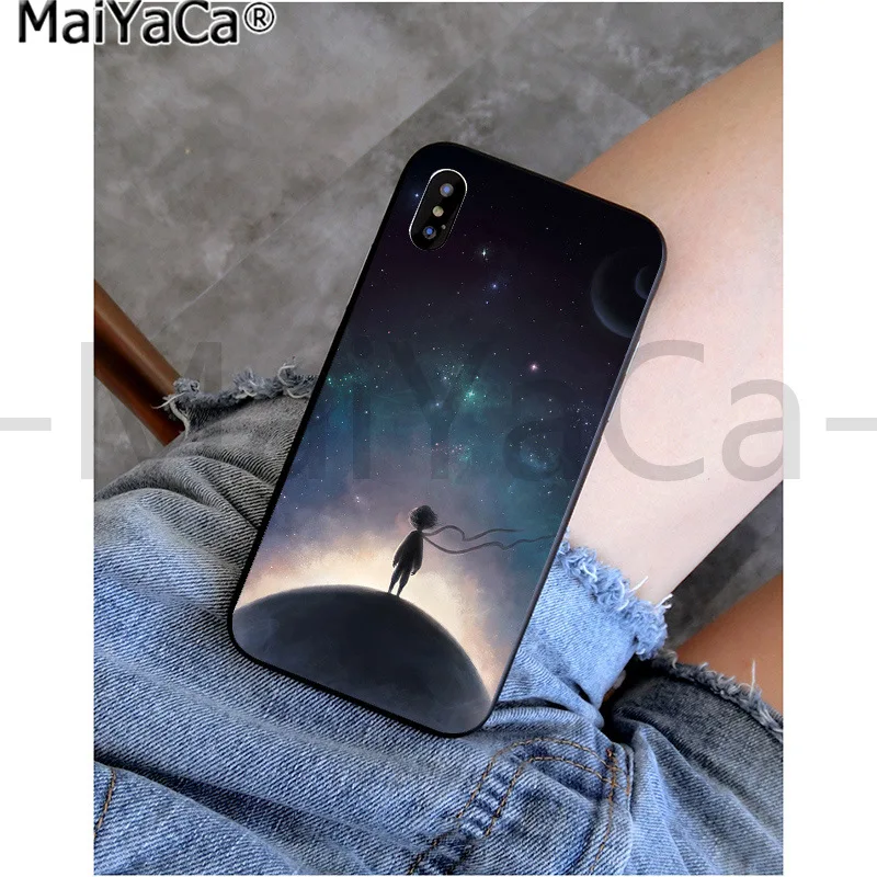 MaiYaCa Lovely the Little Prince fox Pattern Phone Cell Case for Apple iphone 11 pro 8 7 66S Plus X XS MAX 5S SE XR | Мобильные