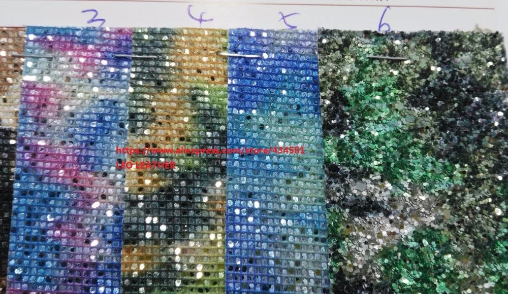 Кружевная блестящая кожаная ткань искусственная кожа для самостоятельного