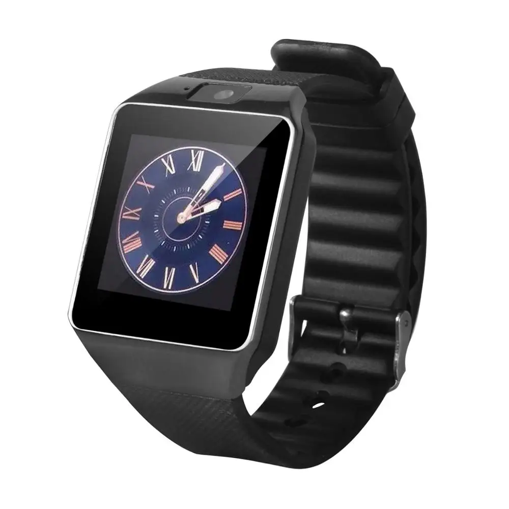 Black Cawono смарт-часы DZ09 Смарт часы Bluetooth умные часы SmartWatch смарт часы детские часы смарт Relogio часы мужские детские часы телефон TF sim-карты Камера умные часы для детей для iPhone телефона Android VS Q18 Y1 - Цвет: Black