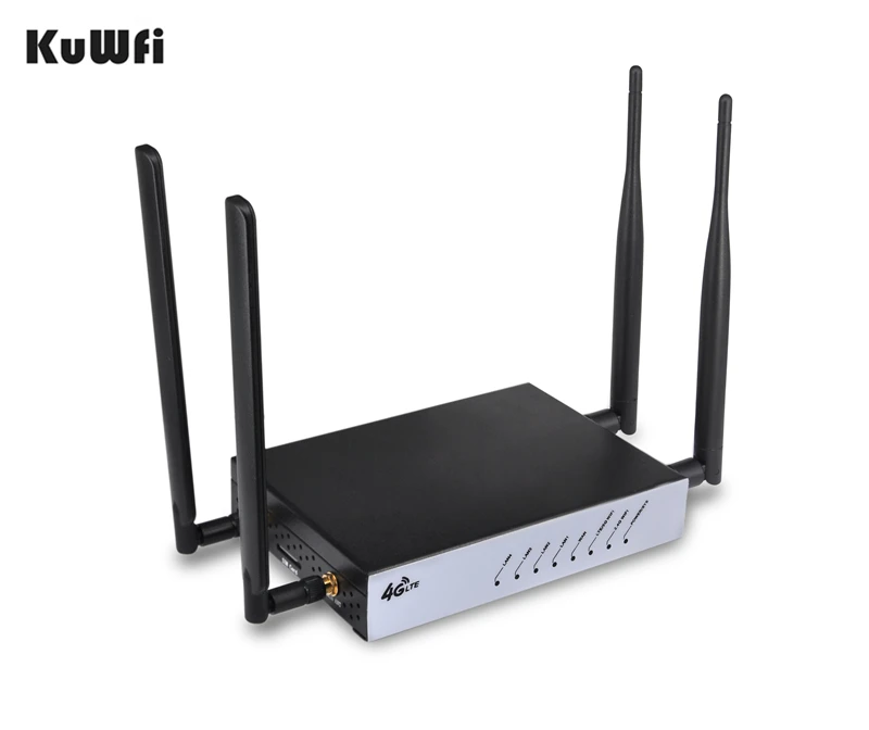 Беспроводной маршрутизатор KuWFi 4G LTE OpenWRT 300 Мбит/с беспроводной Wi Fi роутер со