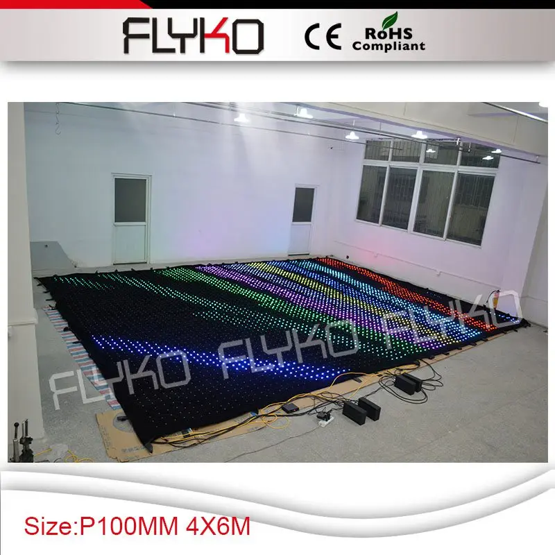Полноцветный светодиодный видеоэкран Flyko stage Flexible products | Лампы и освещение