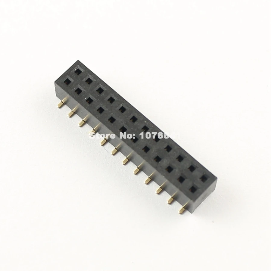 10 шт 2 мм 0 Шаг 2x12 штепселный 24 Pin Женский двухрядные штыревой разъём SMT полосы|pin strip