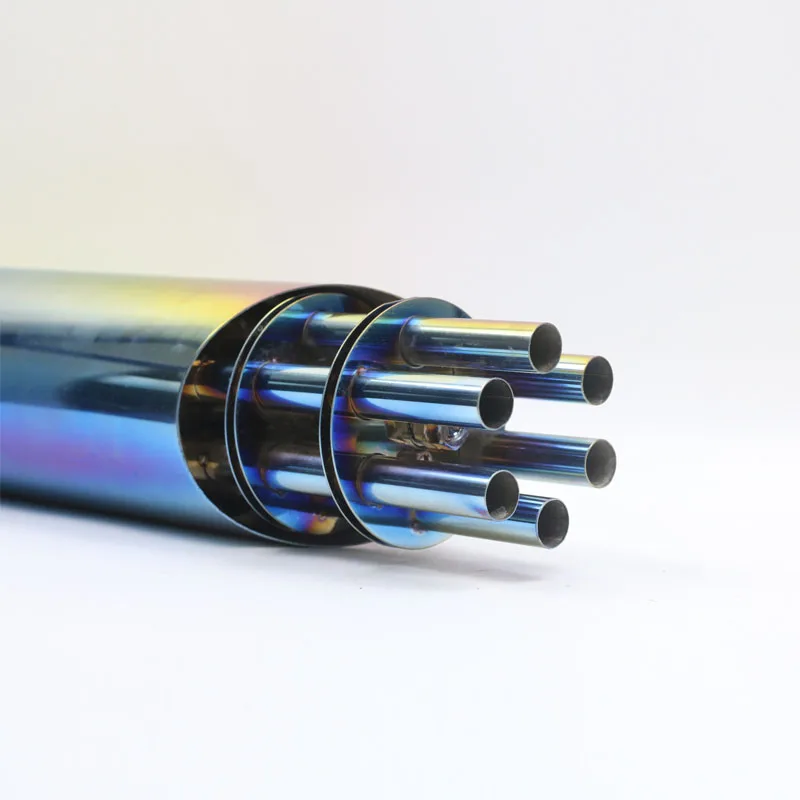 Универсальная Модифицированная выхлопная труба мотоцикла стиль пистолета Gatling