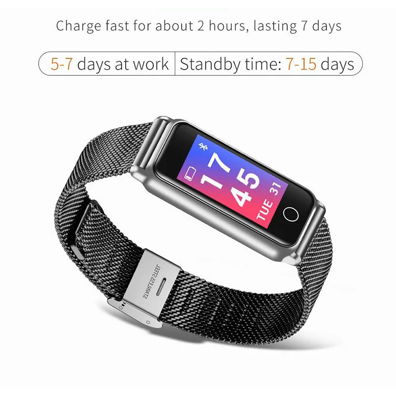Y8 смарт-браслет для женщин спортивные часы мужчин фитнес-трекер Smartwatch