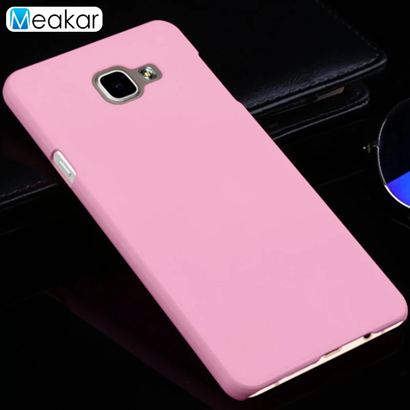 pink Coque 5.5For samsung Galaxy A7 чехол для samsung Galaxy A7 A710 A710F A710m A7100 SM-A710F чехол-лента на заднюю панель - Цвет: pink