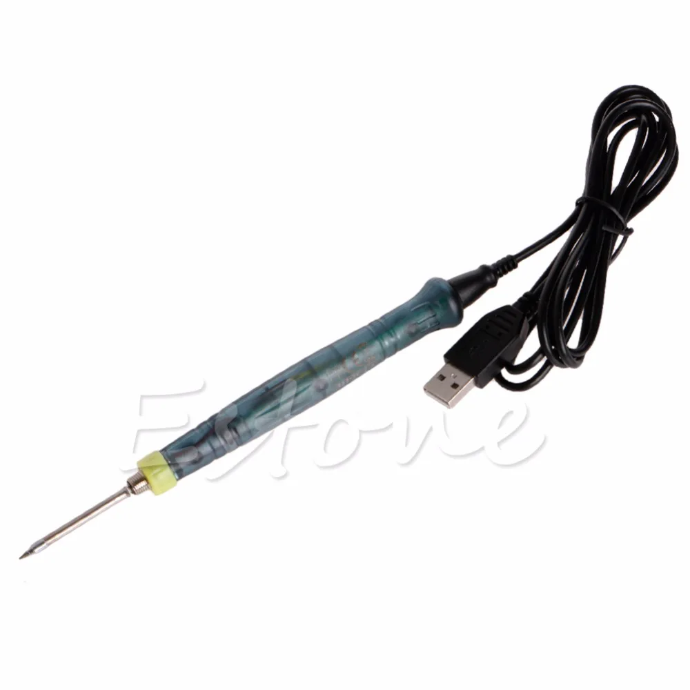 

New Professional Mini 5V 8W LED Indicator USB Powered Welding Soldering Iron Kit Tools