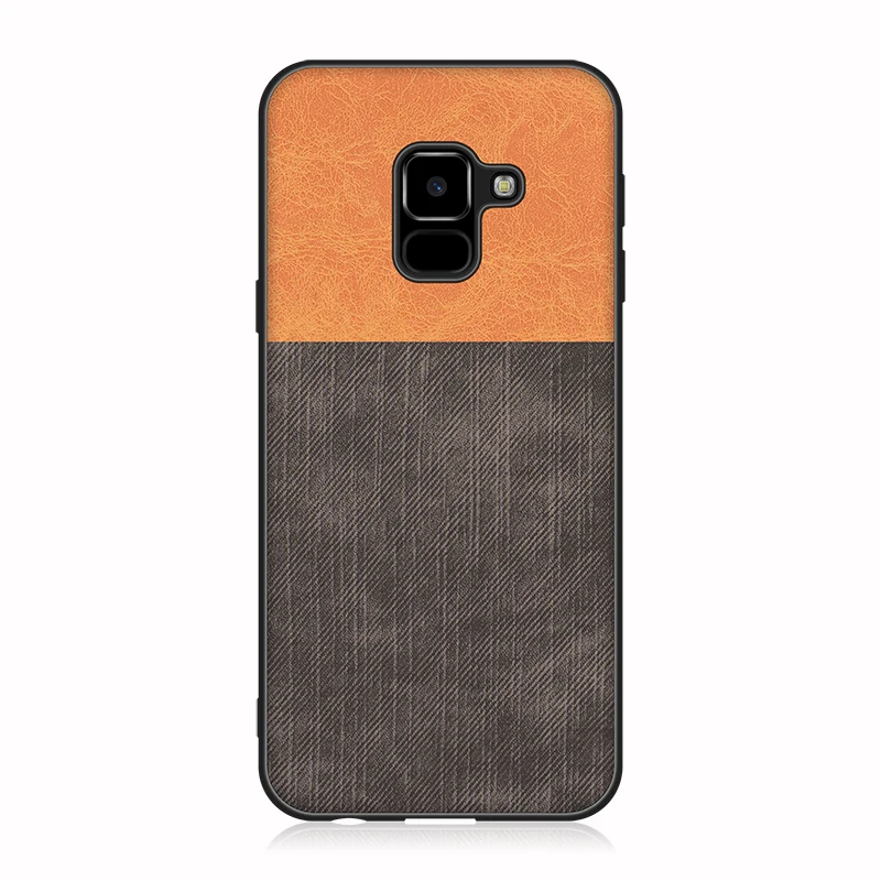 Shockproof Fabric Case For Samsung Galaxy A3 A5 A7 2017 A6 S A8 PLUS 2018 A8Plus Phone Cover Funda Bumpe |