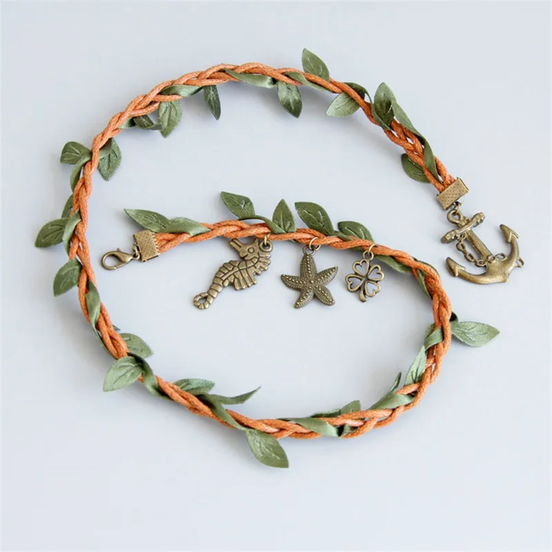 Женское летнее Ювелирное Украшение пляжный браслет и винтажные Женские