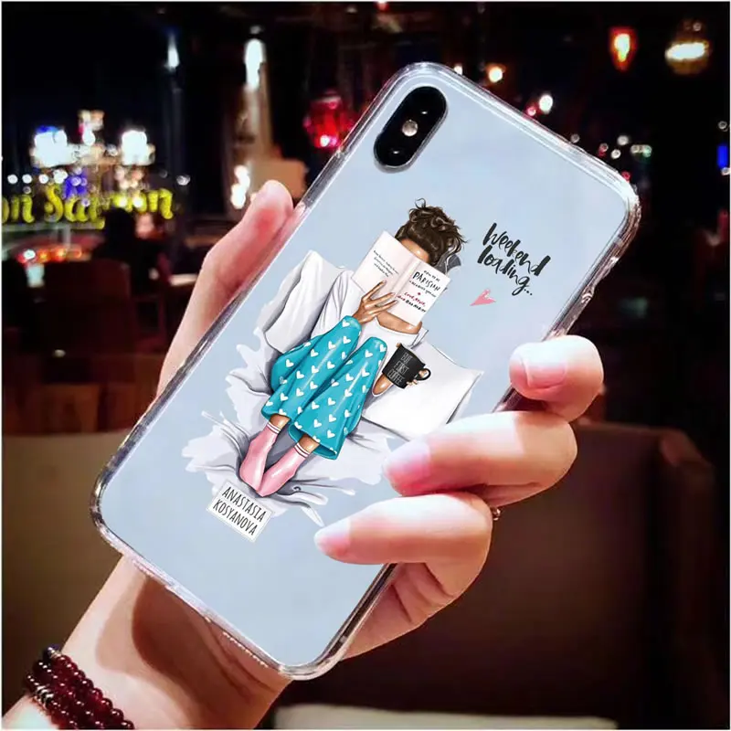 Силиконовые ТПУ чехлы для телефонов Samsung S8 S9 S10 Plus Lite материнская любовь мягкий