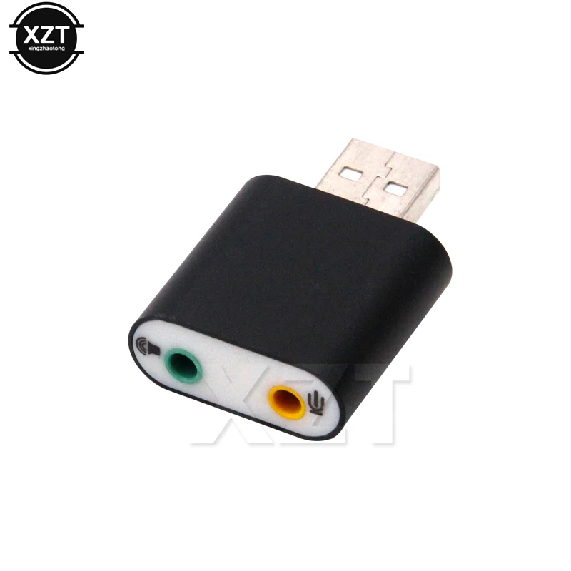 1 шт. адаптер для внешней звуковой карты USB 2 0 7 каналов | Компьютеры и офис
