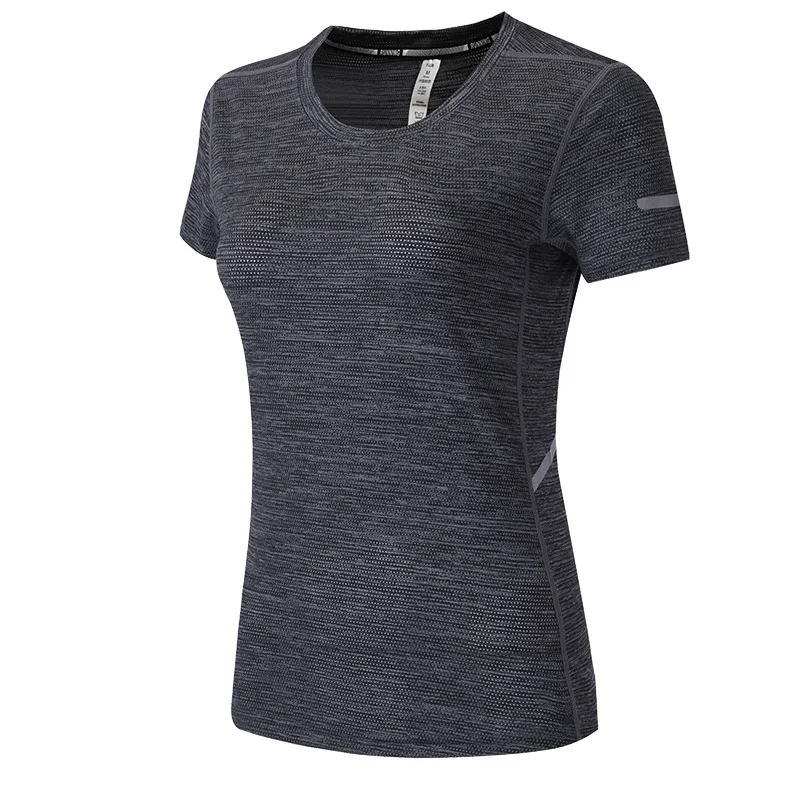 t shirts women yoga Женская бесшовная Спортивная компрессионная футболка для фитнеса, топ для бега, короткий рукав, для йоги, тренировки, быстросохнущие футболки, женская одежда для занятий спортом - Цвет: t shirts women yoga