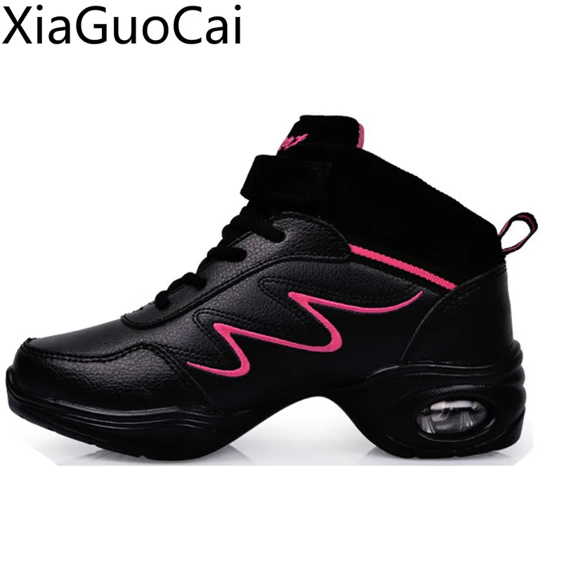 

Brand Designer High Top Women Casual Dance Shoes Winter Warm Soft Female Casual Sneakers Flat Platform Shoes