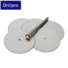 Диск для резки металла, 32 мм, 5 шт., с 1 оправкой, для вращающихся инструментов Dremel