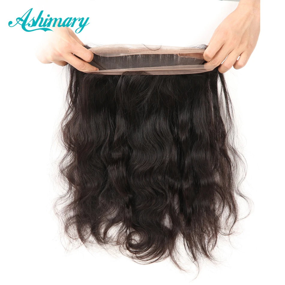 Ashimary волосы 22*4*2 дюйма предварительно выщипанные 360 кружевные фронтальные