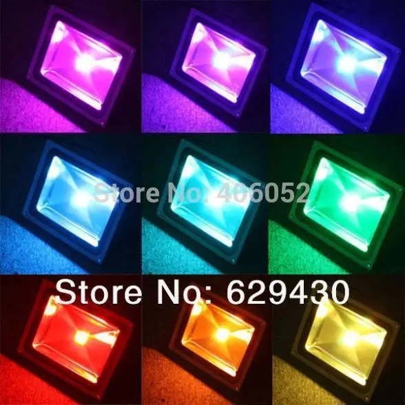 Светодиодные уличные прожекторы RGB 10 Вт светодиодный прожектор уличное