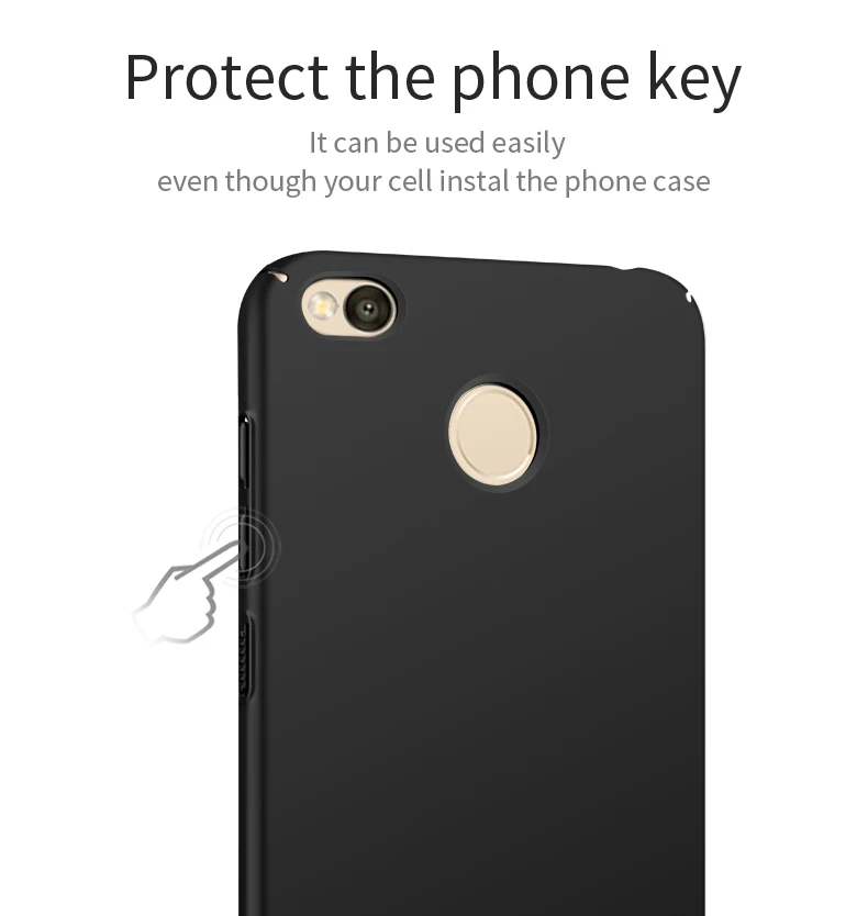 Для Xiao mi Red mi 4X чехол Red mi 4X чехол Vpower Роскошный ультра тонкий жесткий защитный чехол из поликарбоната для Xiao mi Red mi 4X задняя крышка для телефона