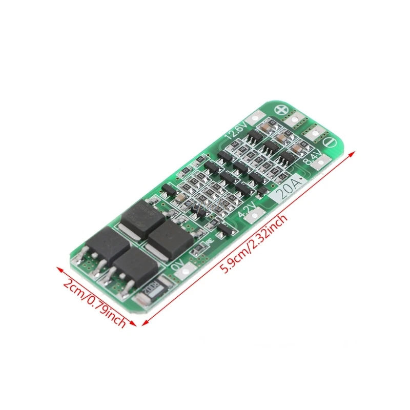 3S 20A литий ионный аккумулятор 18650 зарядное устройство PCB плата защиты BMS 12 6 V Cell 64x20x3