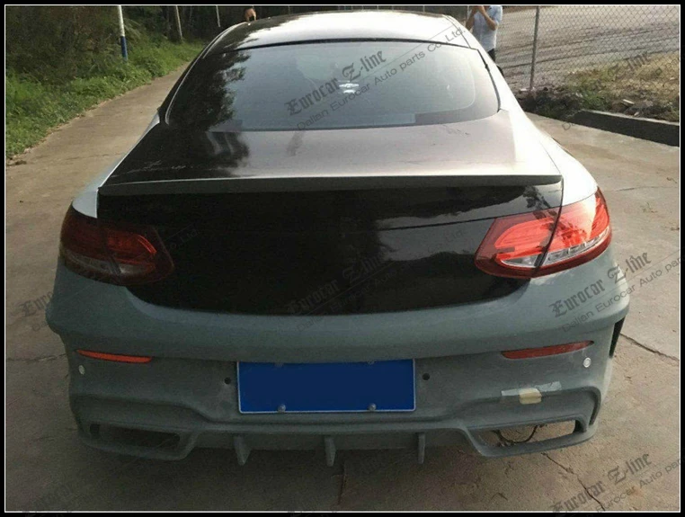 PP материал C class w205 c63 купе PD автомобильный тюнинг-пакет для w205 c63 купе formt бамперное крыло воздуховодов боковых юбок