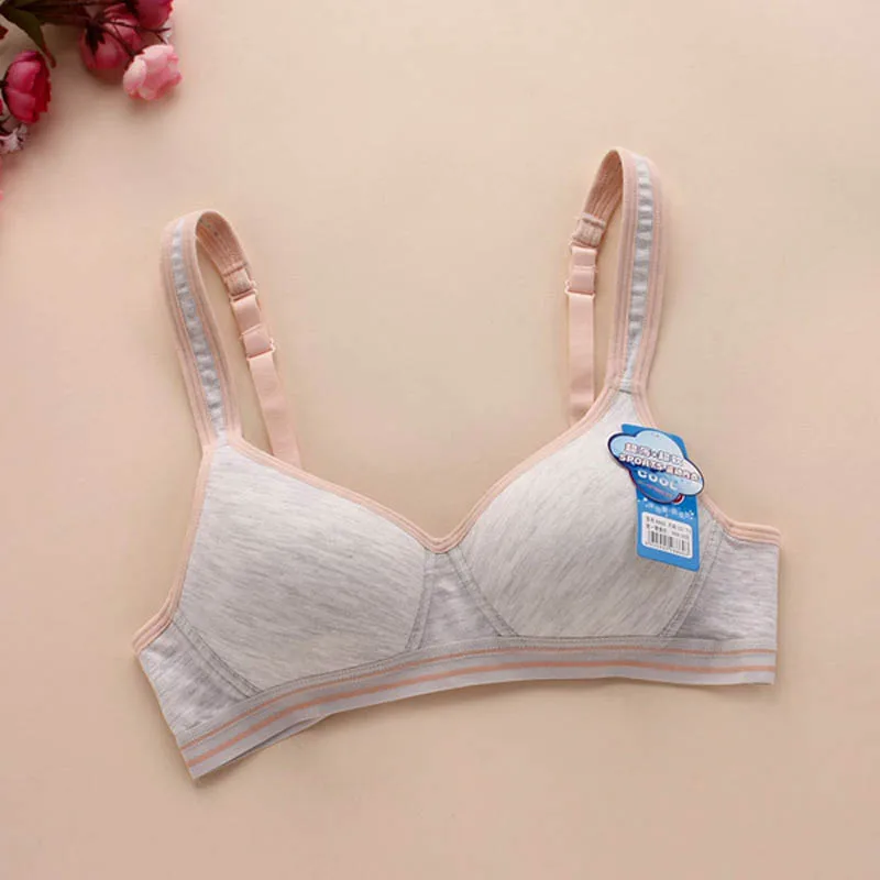 Нижнее белье для девочек из эластичного хлопка без стального кольца Женский