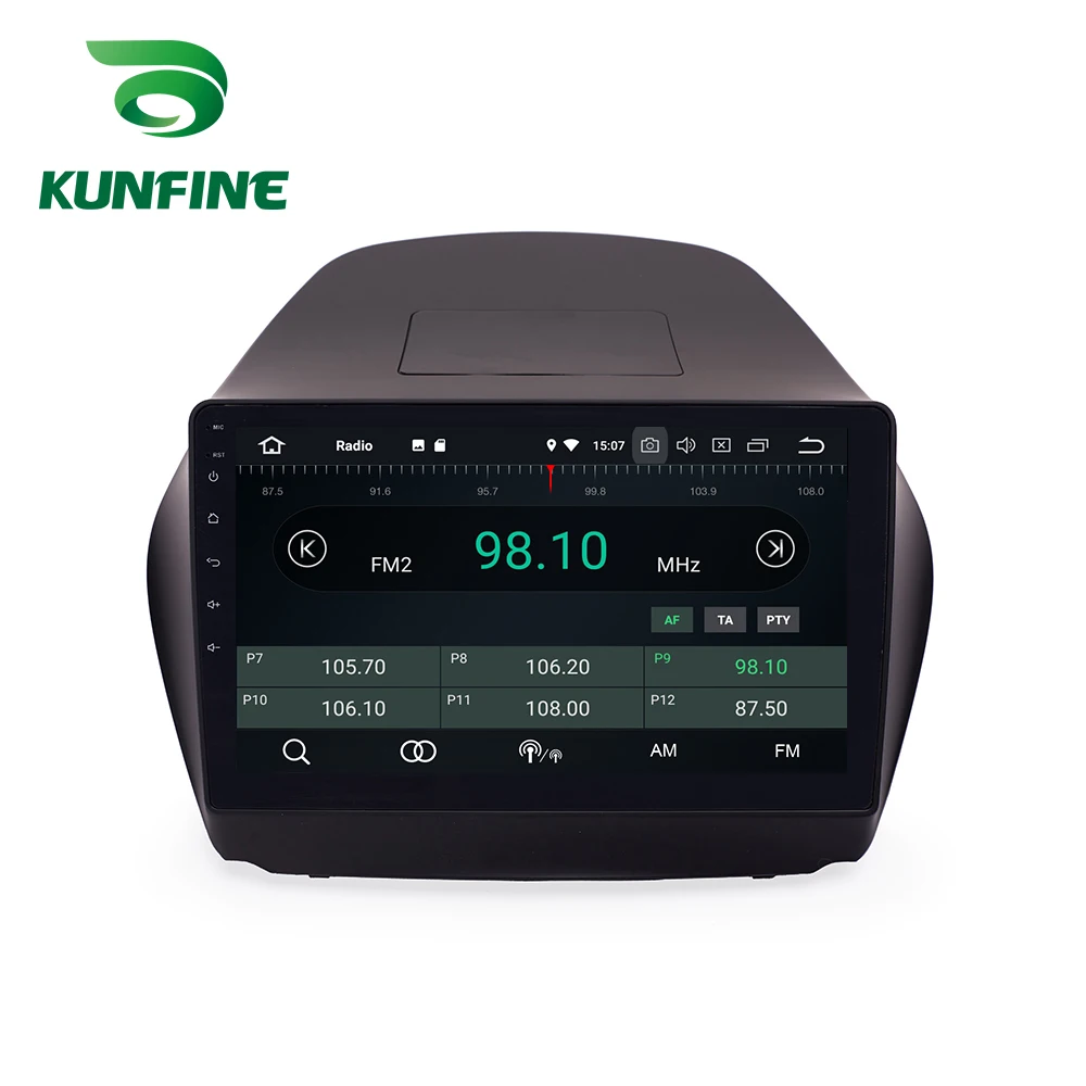 Android 9,0 Ram 4G Rom 64G PX6 Cortex A72 автомобильный DVD gps мультимедийный плеер стерео для hyundai IX35 2010 2011 2012 2013