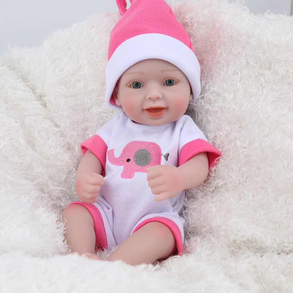 Кукла Reborn Baby кукла для девочки с розовой шляпой Красивая ручная работа стиль из