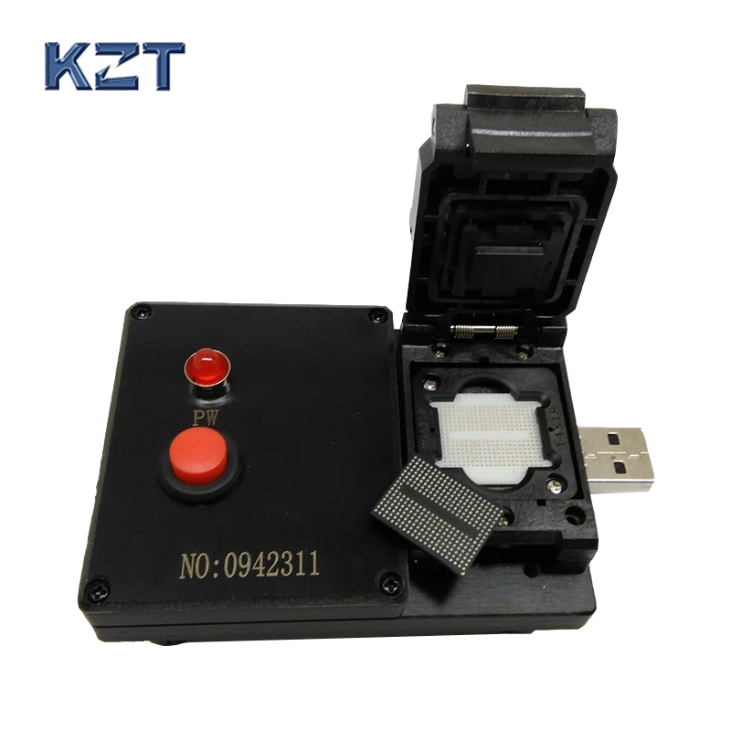 

BGA316 U-Disk Test Jig 8CE AlcorMP Controller Clamshell USB Interface Probe Pogo Pin Fixture