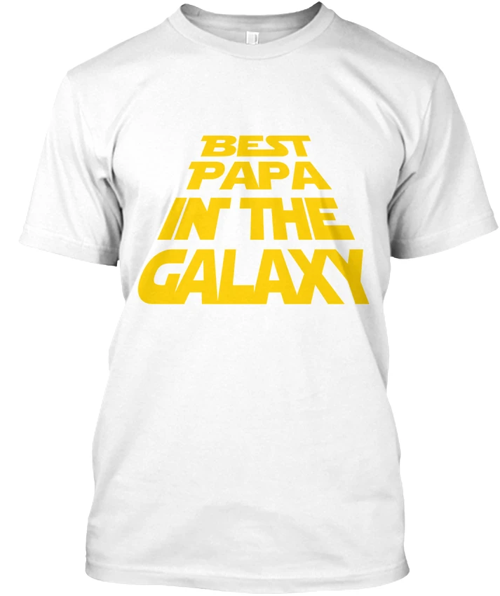 Best папа в Galaxy Ханс tagless футболка|Мужские футболки| |