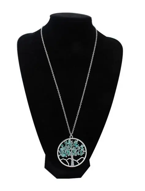 Женское ожерелье с кулоном в виде дерева жизни | Украшения и аксессуары