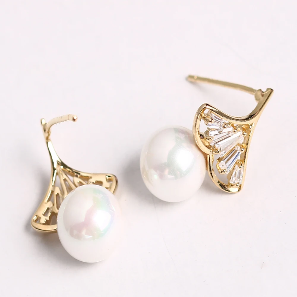 Горячая продажа золотой неровный геометрические серьги Модные ювелирные