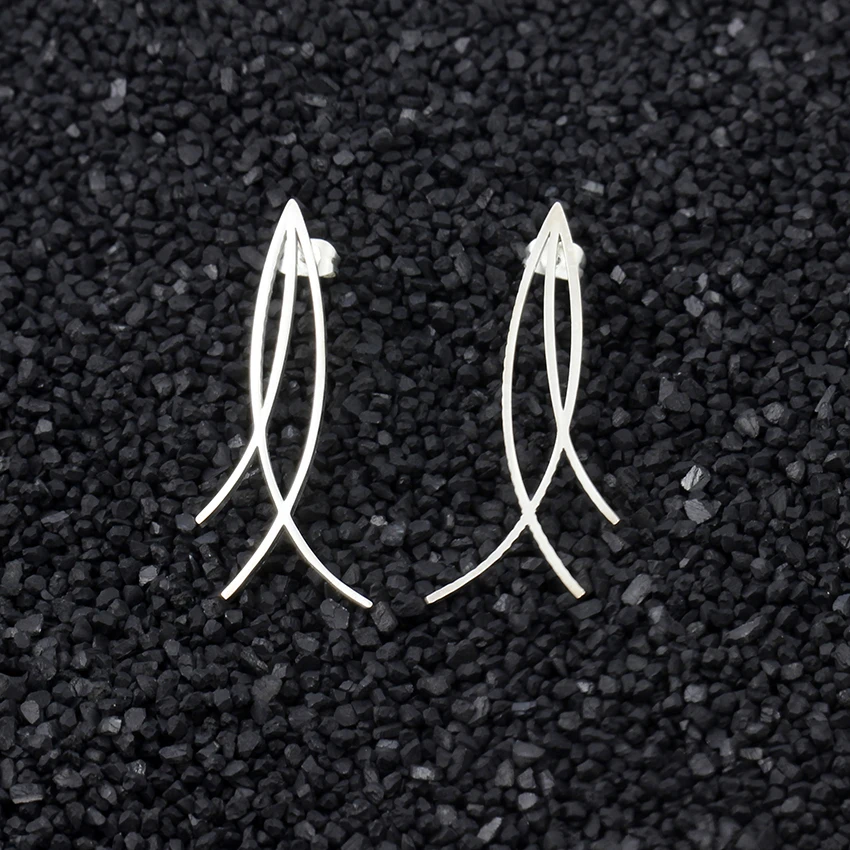 10 пар Женские Модные Brincos Нержавеющая сталь длинные ветви Серьги Bijoux Femme очарование уха аксессуары Новое поступление