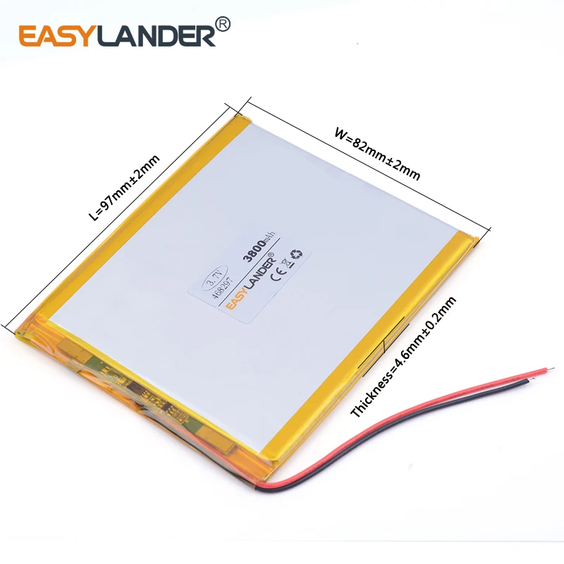 468297 3800mAh литий-ионная полимерная аккумуляторная батарея для планшетных ПК DIY Power