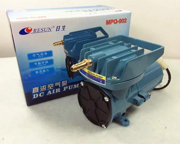 Насос воздушного компрессора Resun MPQ 902 DC 12 В для аквариума|air pump for aquarium|fish tank aquarium