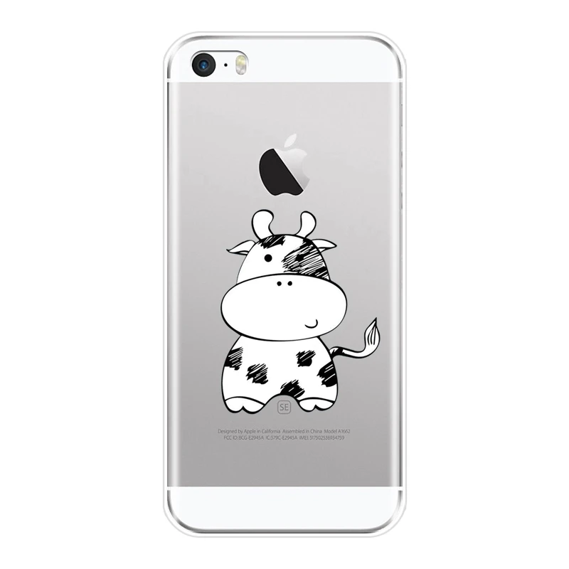 Силиконовый чехол для телефона iPhone 5 S 5C задняя крышка Apple 4 | Мобильные телефоны и