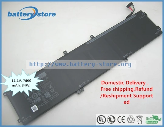 Новый оригинальный аккумулятор 62MJV M7R96 P56F RRCGW для DELL XPS 15 9550 Dell Precision 5510 9570 11 1 В 7600