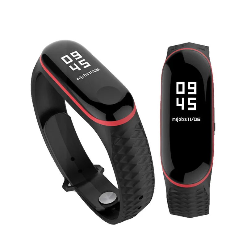 Ремешок для Xiaomi Mi Band 4 сменный двухцветный браслет 3 аксессуары Miband 10