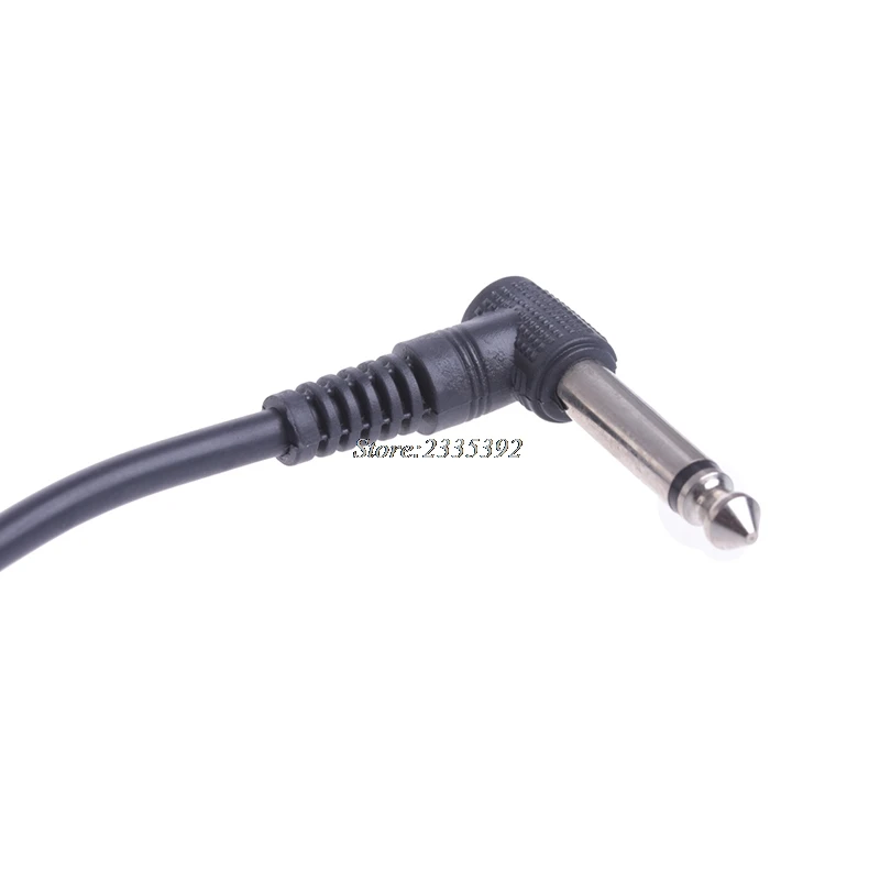 6 шт./компл. гитарные детали цветные Угловые штекеры Аудиокабели соединительные