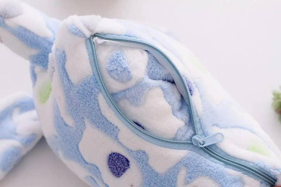 Aeruiy мягкая мультяшная животные синий/розовый слон подушка в виде игрушки