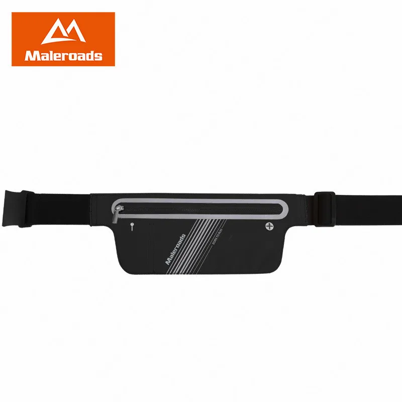 Поясная Сумка Maleroads для бега эластичный пояс Спортивная дышащая сумка легкая