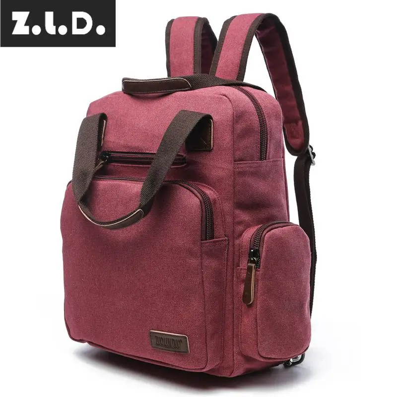Z.L.D. Лидер продаж новая Холщовая Сумка для ноутбука на плечо модная повседневная