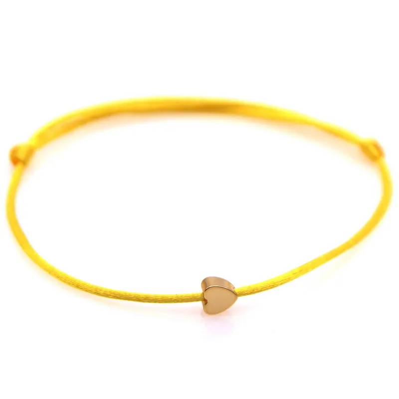 Плетеный веревочный браслет Lucky Yellow Golden Star Red, регулируемый плетеный веревочный браслет для мамы и дочки