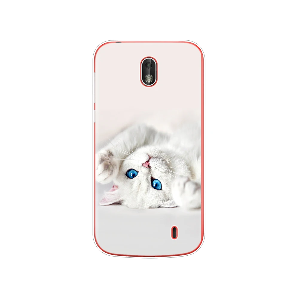 Чехол для Nokia 1 Plus, чехол, милый силиконовый мягкий чехол для Nokia 1, для Nokia1 Plus, бампер, полный 360, защитный чехол - Цвет: 61552
