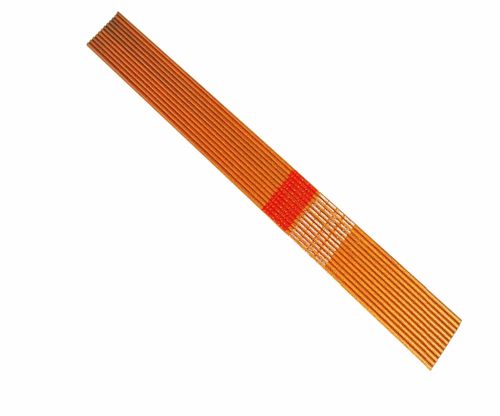 Стрелы из чистого карбона 12 шт. стрелы древесины со стрелкой 600/ID мм для