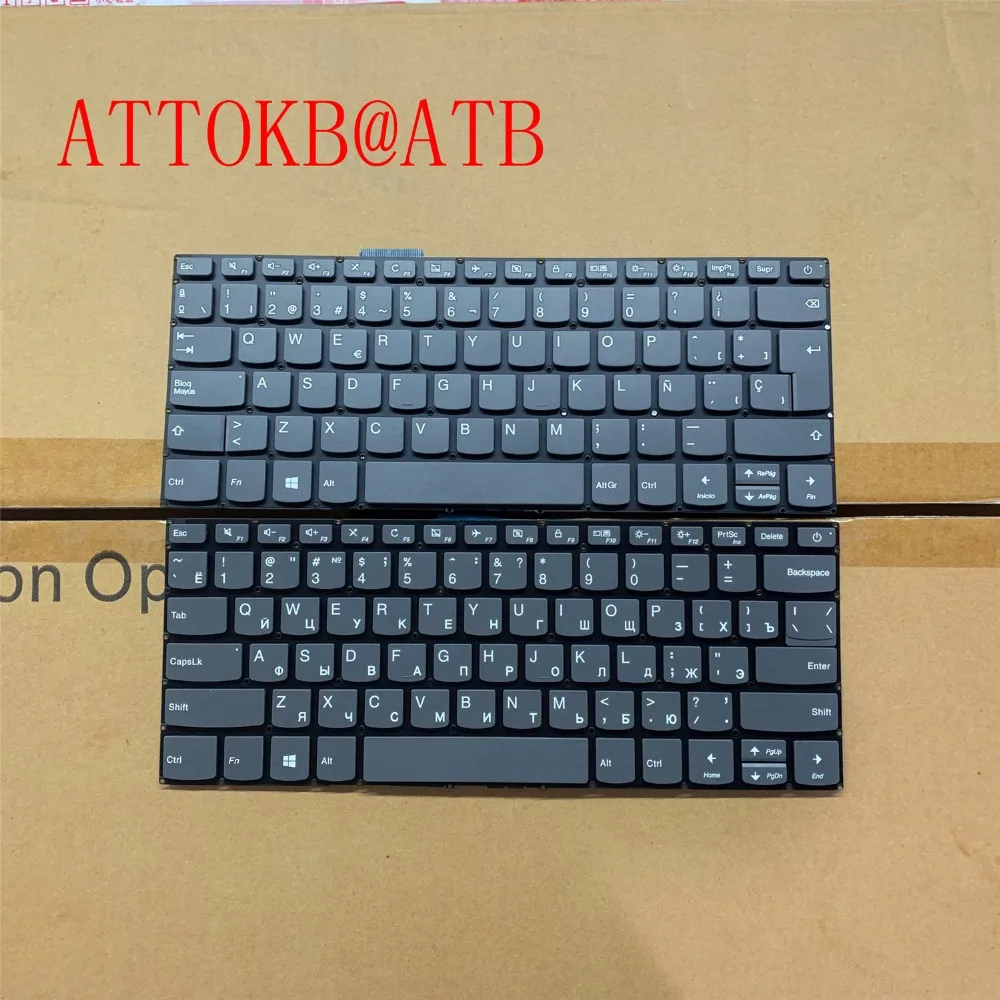 

New SP/LA/RU keyboard for LENOVO IdeaPad 320-14ISK 320-14IKB 320-14AST 320S-14IKB 320S-14IKBR SP/RU laptop keyboard no Backlit