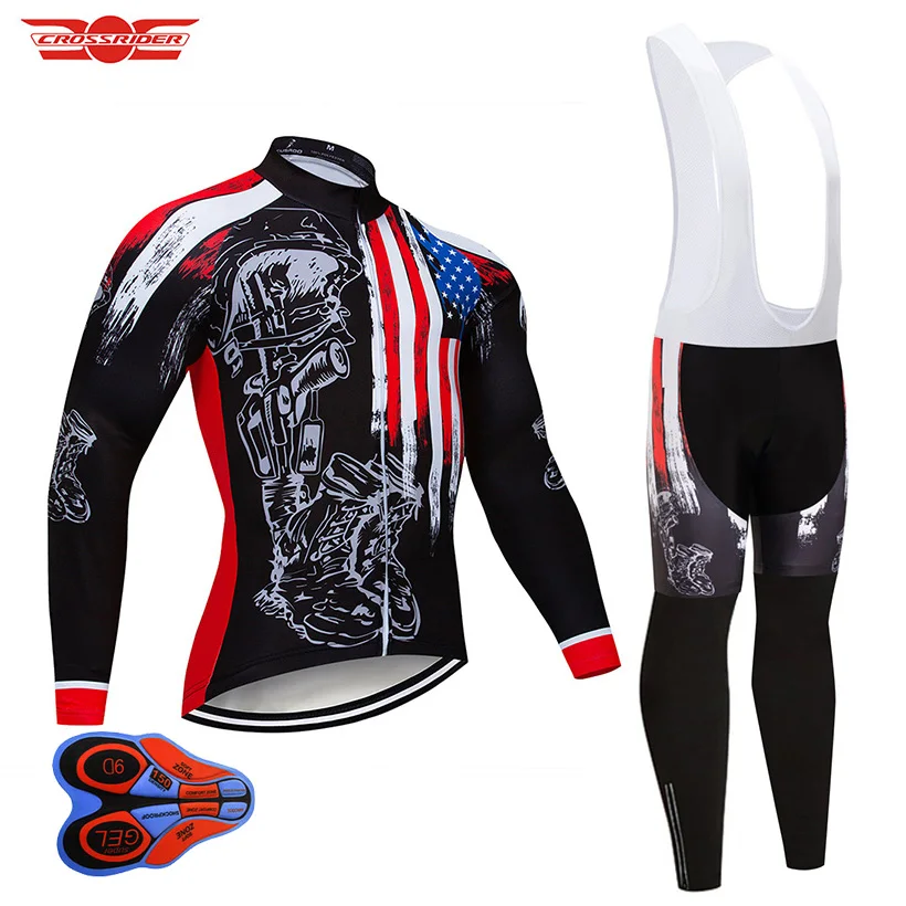Crossrider,, США, велосипедная майка, 9D набор, MTB, Джерси, Honor, велосипедная одежда, дышащая, велосипедная одежда, мужская, длинная, одежда для велоспорта - Цвет: Цвет: желтый