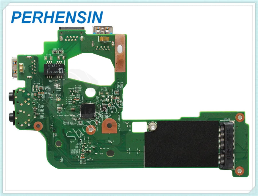 Новая Подлинная для DELL Inspiron N5110 Аудио Lan Usb IO Wlan плата DQ15 48 4ie15. 031|audio lan|lan lanboard board |