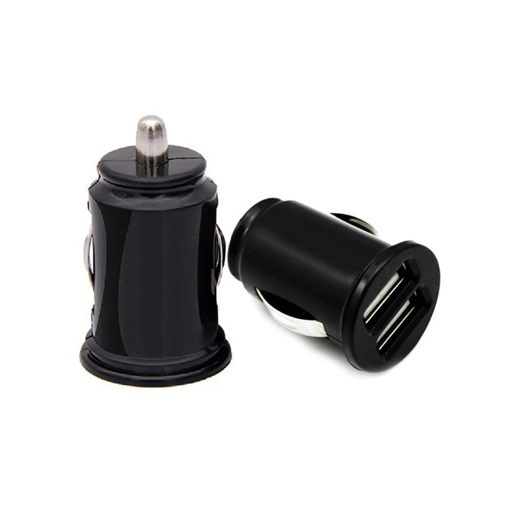 Универсальное устройство для автомобиля с двумя портами USB Зарядное Мощность