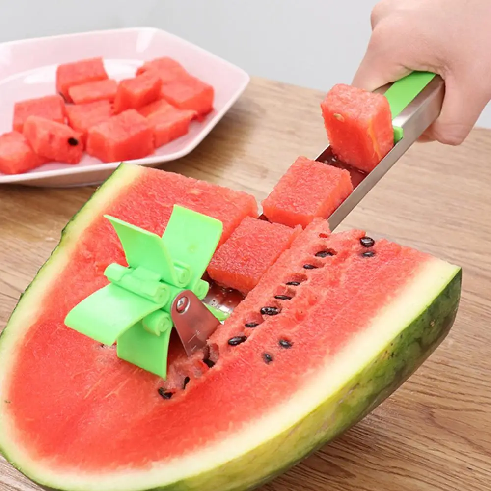 Новинка нож нарезки дыни щипцы Угловые фрукты дыня инструменты из нержавеющей